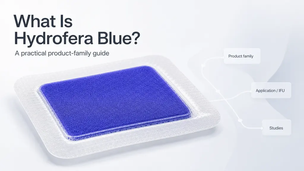Hydrofera Blue READY Border dressing featured image