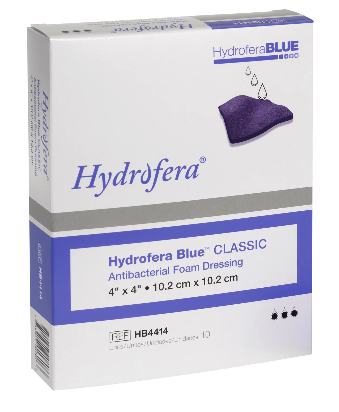 Hydrofera Blue CLASSIC packaged dressing