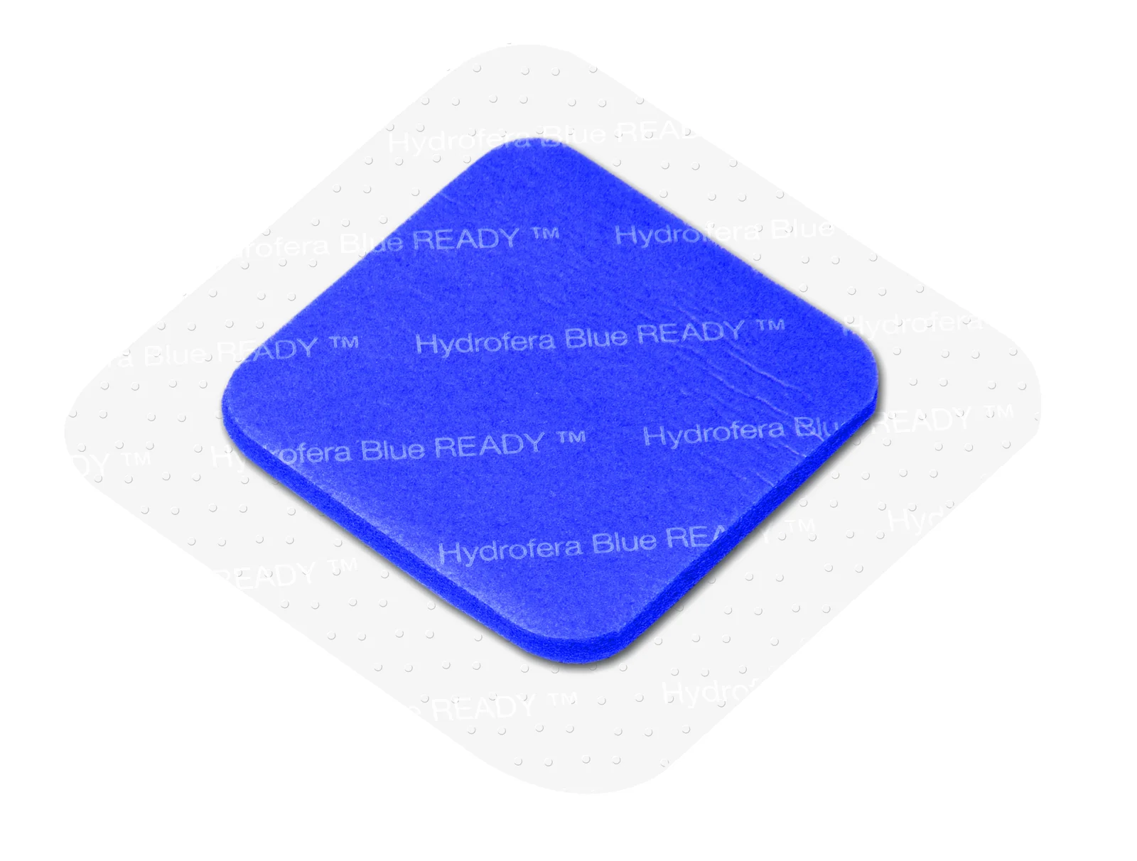 Hydrofera Blue READY-BORDER antimicrobial dressing with waterproof cover film